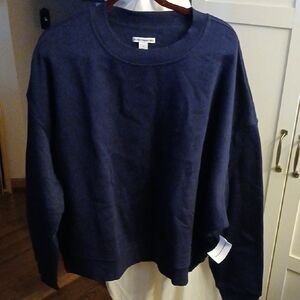 Women's Navy Blue Sweatshirt